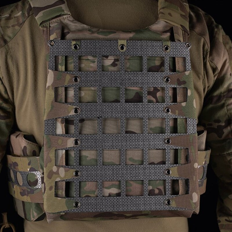 Tactical Vest - Molle Zipper Back Panel, for Paintball, Airsoft, Outdoor Hunting. Plate Carrier Expansion Equipment. - V.I.P Digital Presence