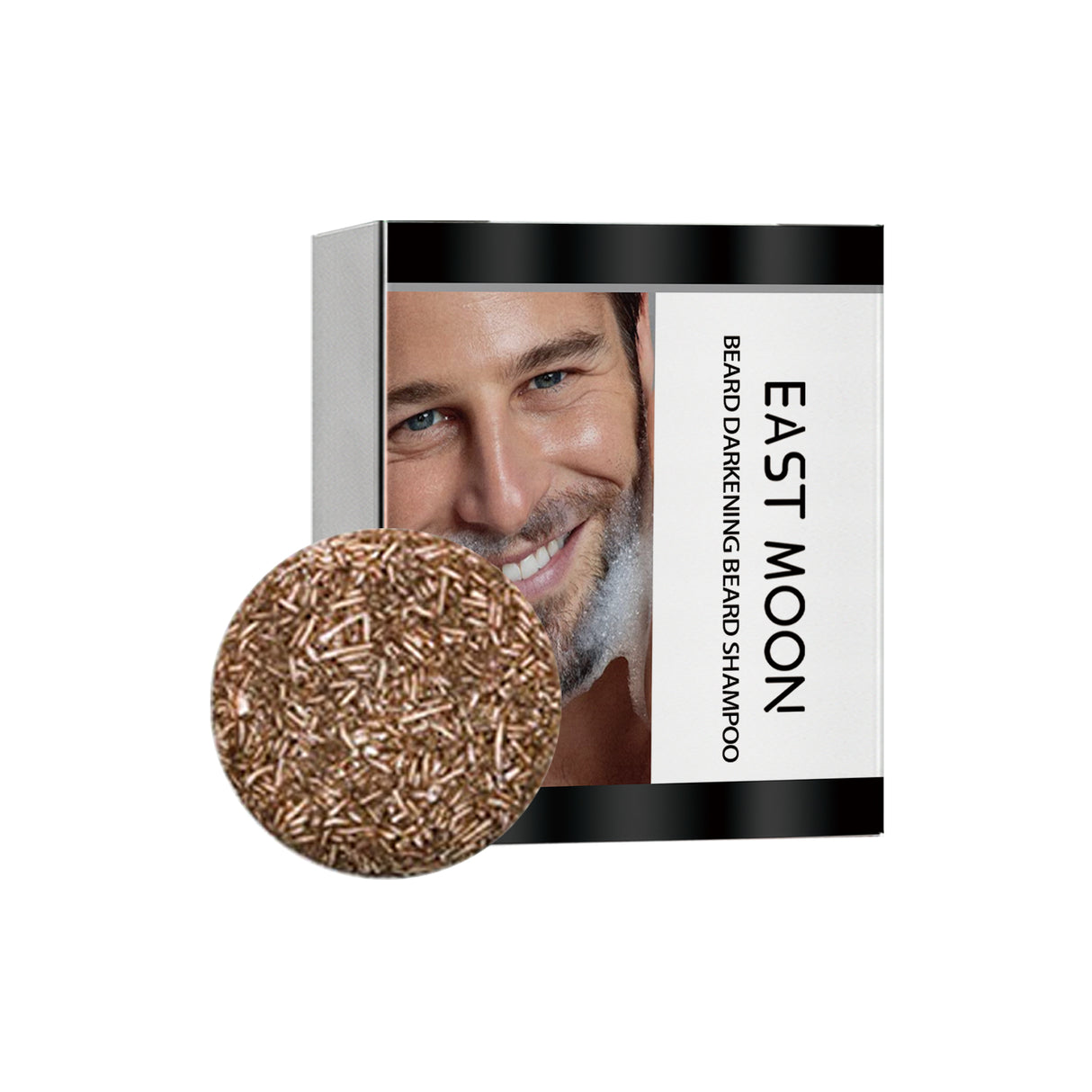 Polygonum Multiflorum Beard Soap, Gentle Cleansing Moisturizing Soap For Men's Thick Black Beard - V.I.P Digital Presence