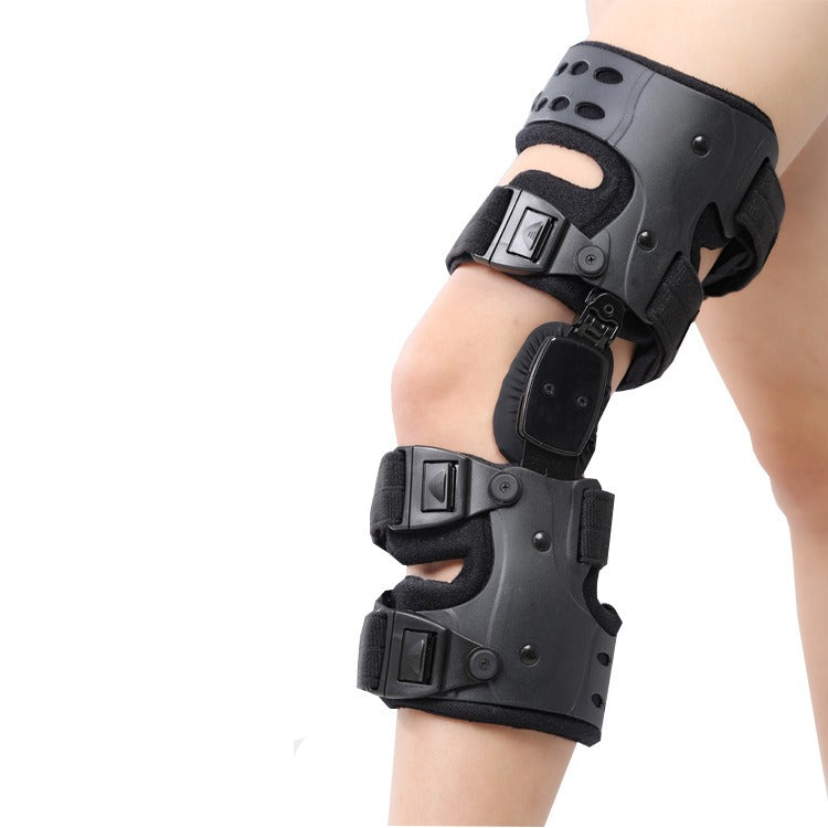 Adjustable unilateral knee joint brace knee internal and external flip corrector support brace orthotic device - V.I.P Digital Presence