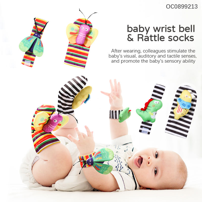 Baby Toys 0-1 Year Old Newborns Wrist Ringing Socks Comfort Set Baby Gift - V.I.P Digital Presence