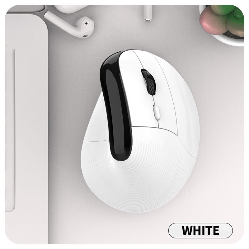 Vertical Mouse Charging Wireless Bluetooth Dual Mode Mouse Business Silent Office Computer - V.I.P Digital Presence
