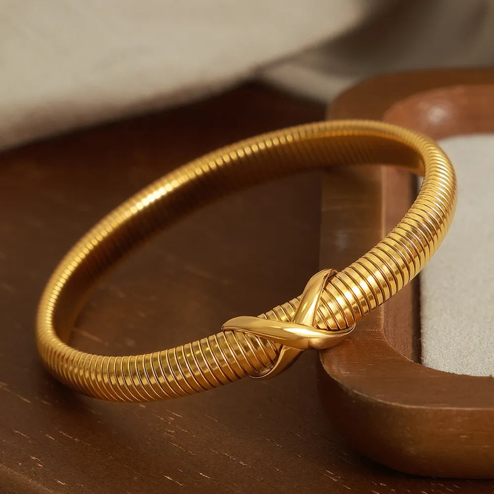 Titanium Steel Spring Shape Bracelet - V.I.P Digital Presence