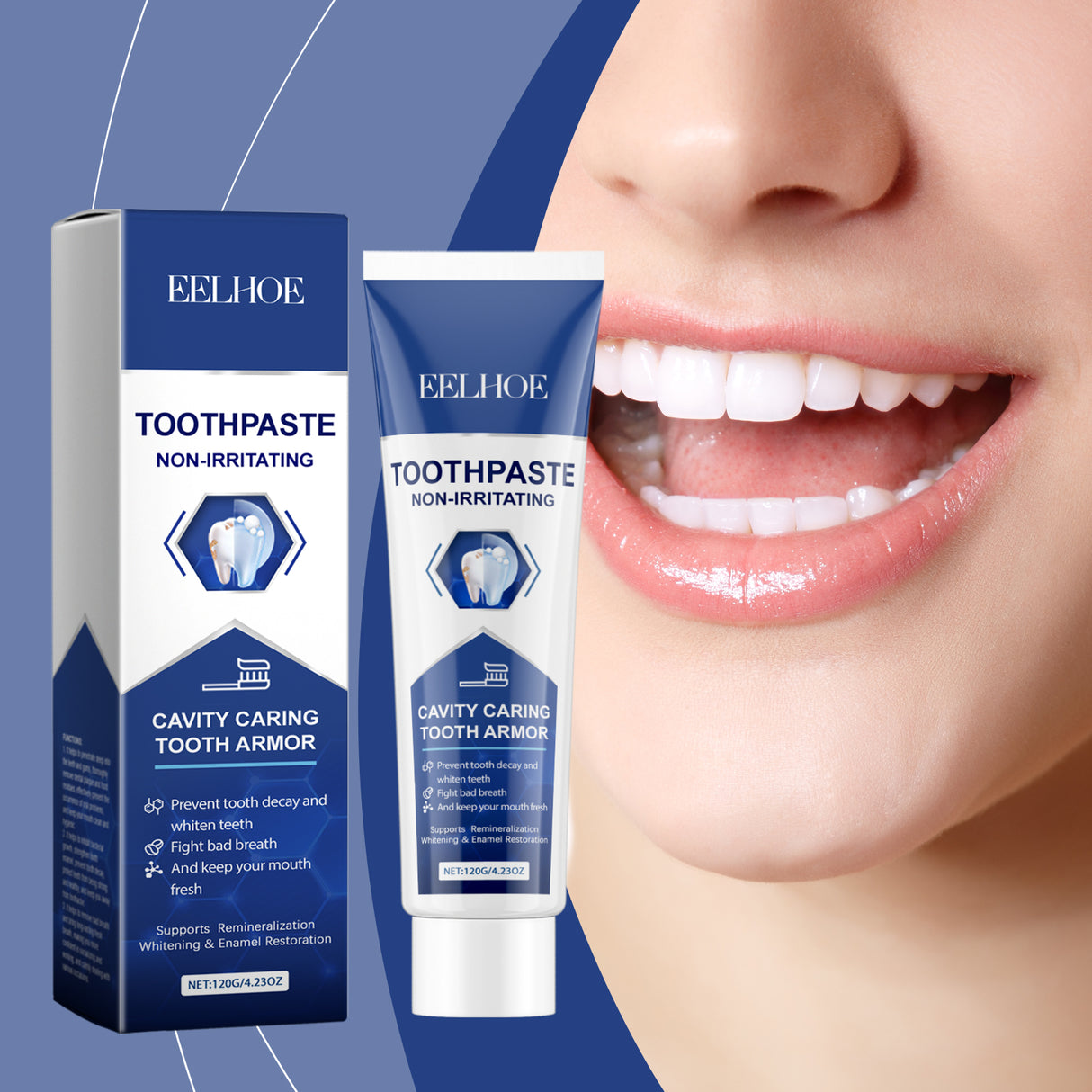 Clean Toothpaste Breath Fresh And Gentle Clean Mouth Care Teeth Shine Care Toothpaste - V.I.P Digital Presence