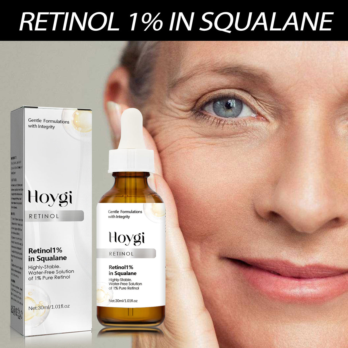 Retinol Squalane Solution, Moisturizing Anti-wrinkle Firming Fade Lines Repair Essence - V.I.P Digital Presence