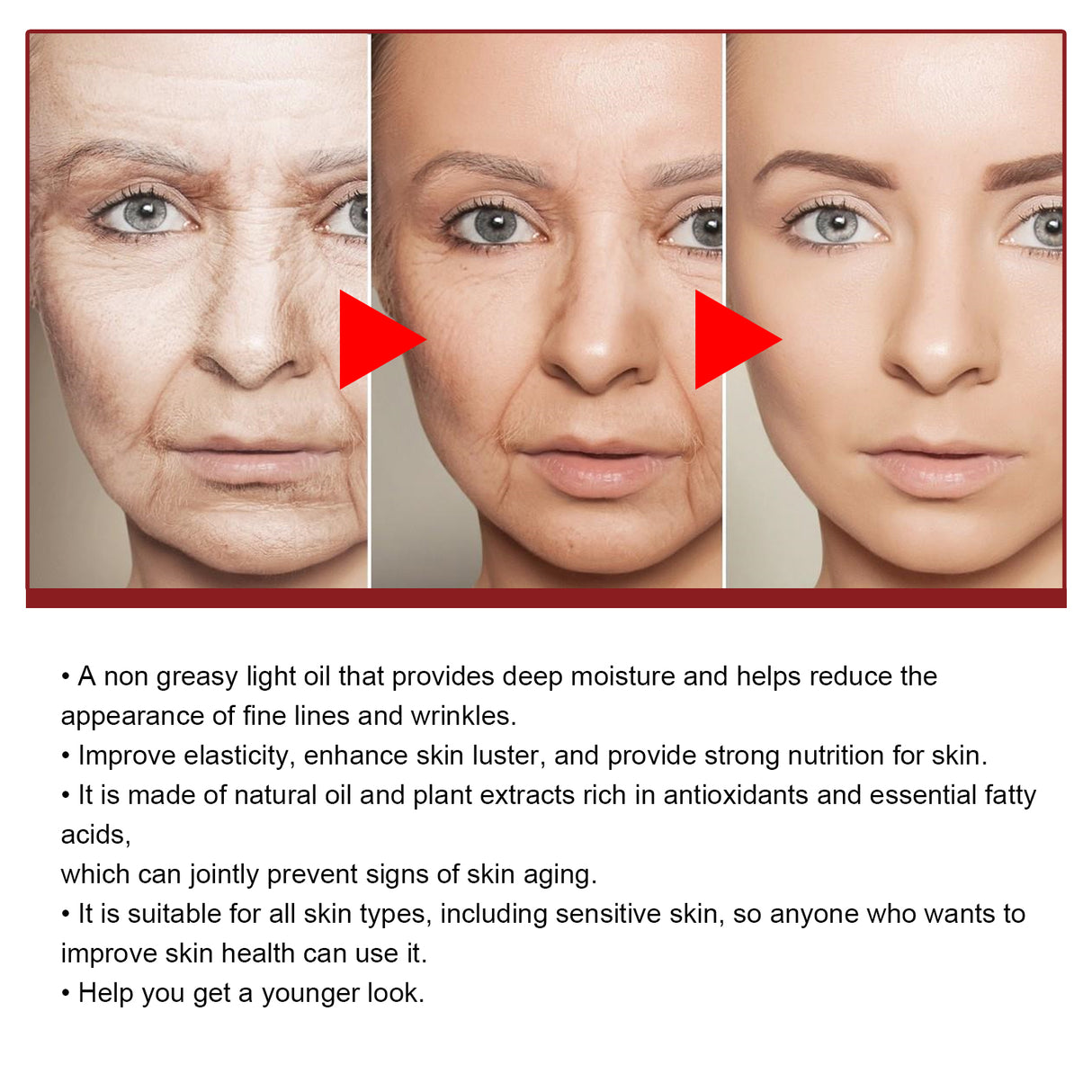 Retinol Face Essence, Reduces Lines, Firming Skin, Hydrating And Anti-Wrinkle Serum