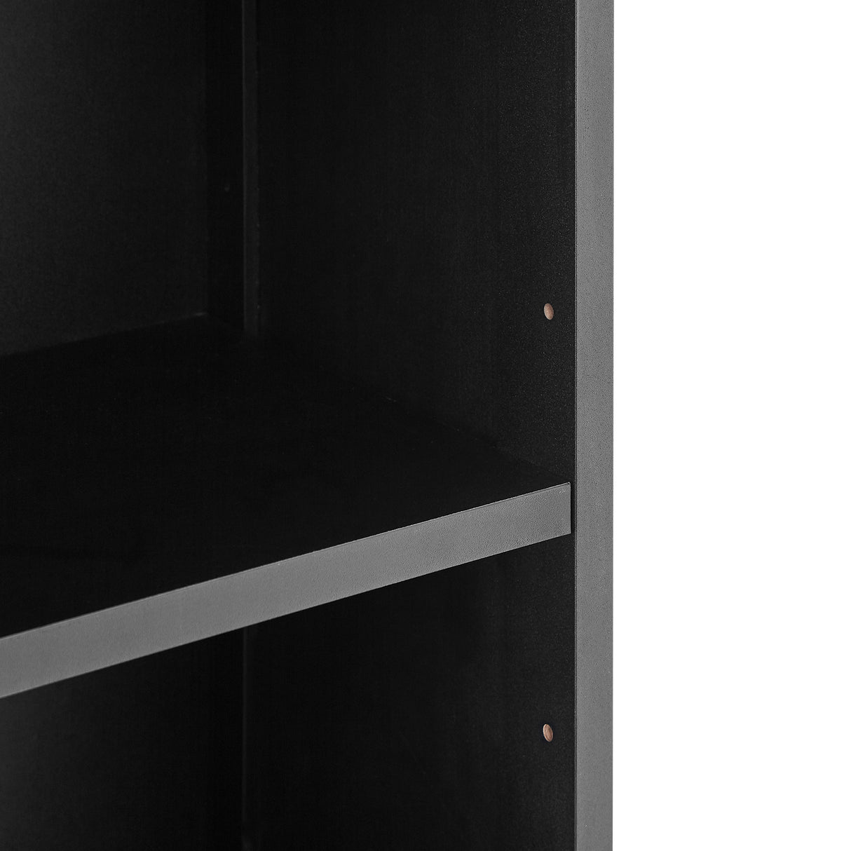 Tall Bathroom Cabinet, Freestanding Storage Cabinet with Drawer, MDF Board, Adjustable Shelf, Black - V.I.P Digital Presence