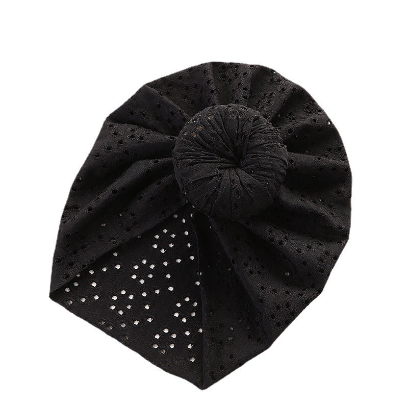 Baby Pullover Cap Cute Lace Hole Donut Baby Indian Tire Cap Children's Headwear - V.I.P Digital Presence