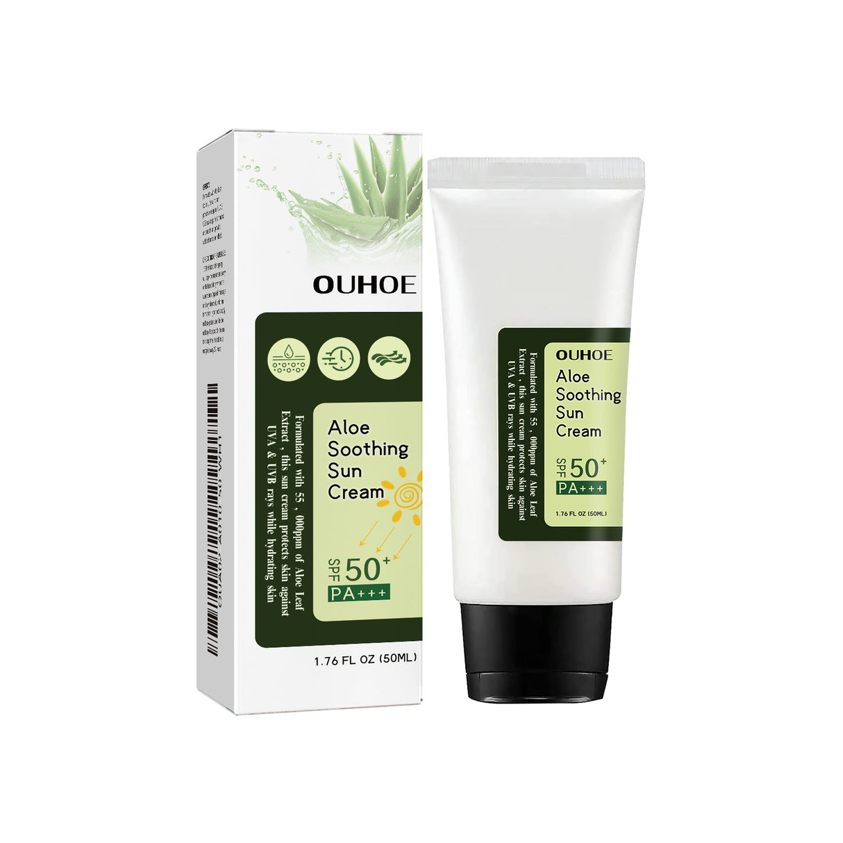 Aloe Vera Protective Cream, Hydrating Fresh Isolating UV Protection Cream - V.I.P Digital Presence