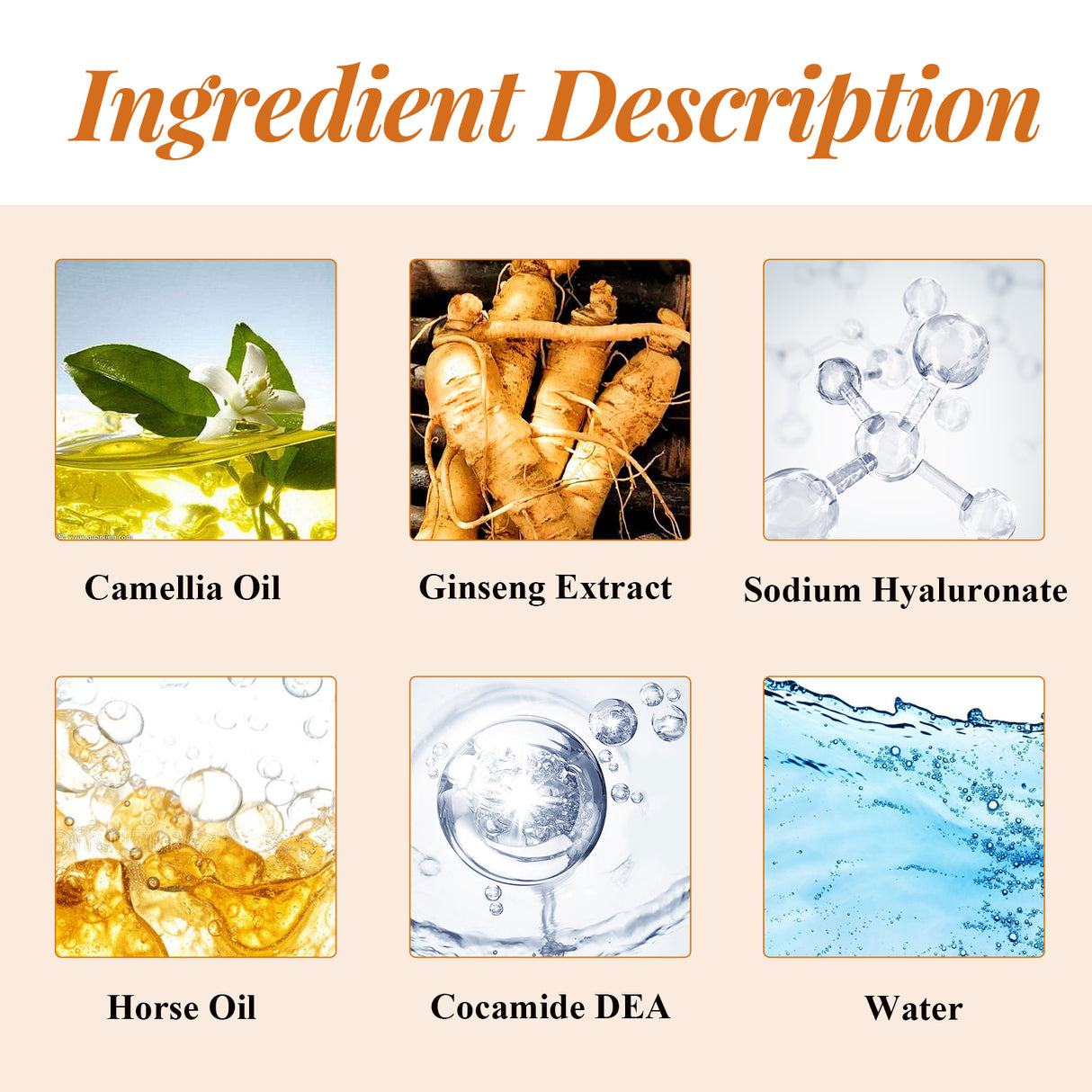 Horse Oil Shampoo Deep Cleaning Scalp Dandruff Control Oil Control Fluffy Hair Moisturizing Hair Care - V.I.P Digital Presence