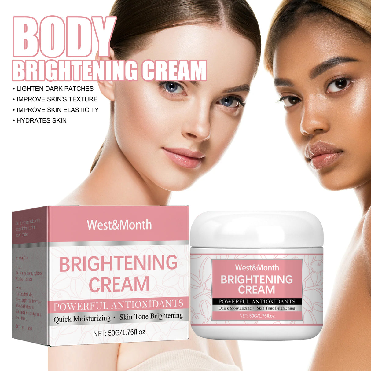 Body Brightening Cream, Repair Joint Black Fade Black Acanthosis Skin Moisturizing Whitening Skin Body Cream - V.I.P Digital Presence