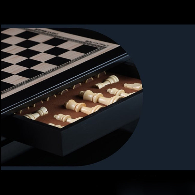 Large International Chess Children's Solid Wood Western Chess Adult Competition Special - V.I.P Digital Presence