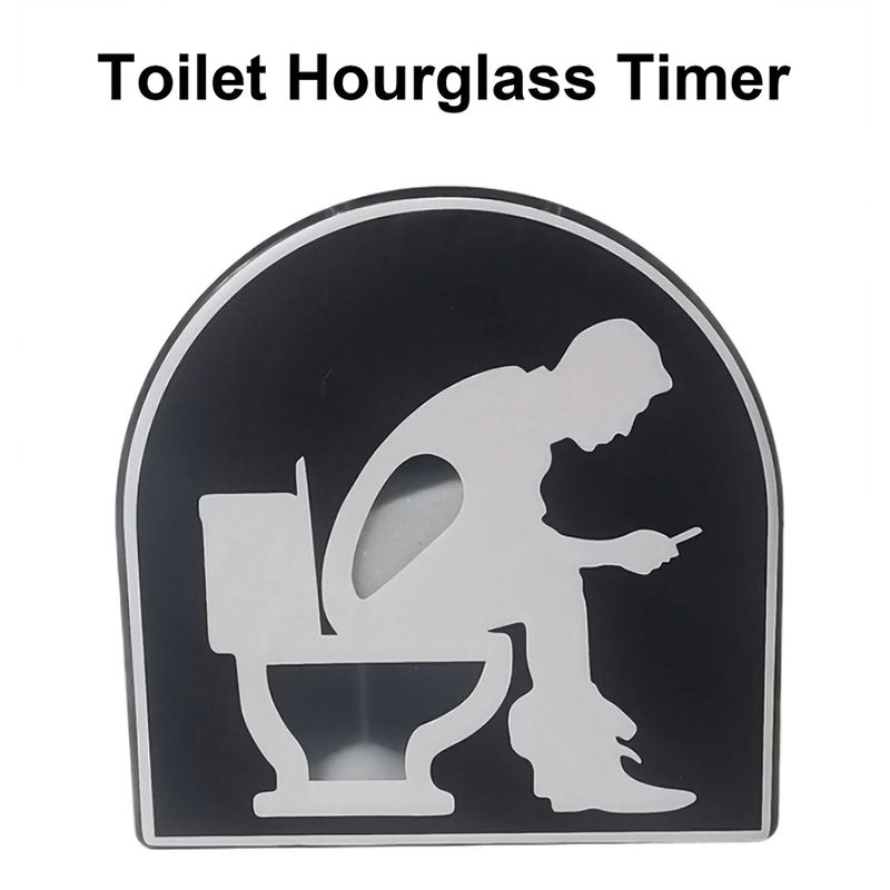 Time Out Stool Sand 5 Minute Restroom Clock Hourglass Valentine's Day Birthday Gift Creative Timers Kids Boyfriend Husband Gift - V.I.P Digital Presence