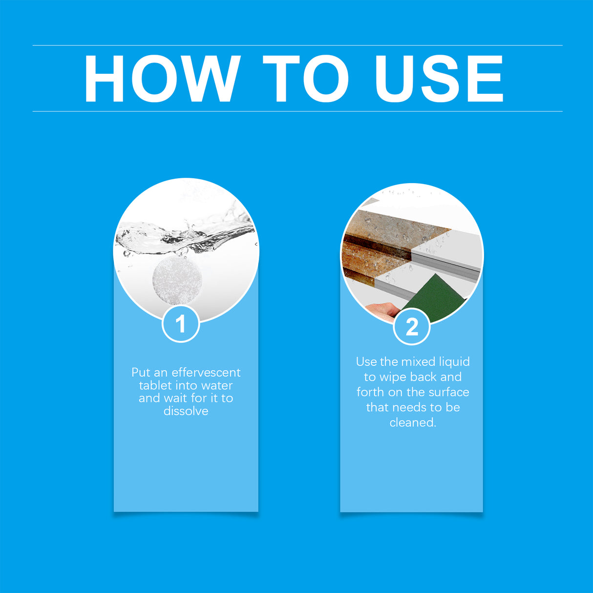 Rust Cleaning Effervescent Tablet, Multi-Effect Decontamination Metal Anti-Rust Home Cleaning Multi-Purpose Effervescent Tablet - V.I.P Digital Presence