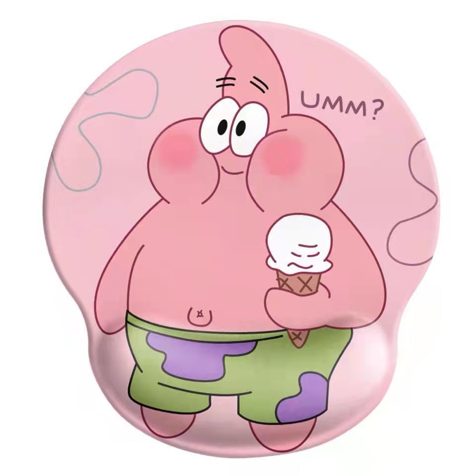 Bear mouse pad wrist mouse pad girls soft pad cute wrist pad 3d silicone wrist pad hand rest - V.I.P Digital Presence