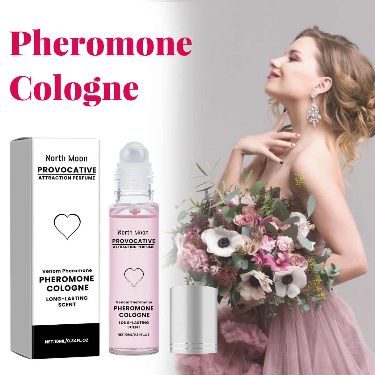 Pheromone Cologne, Natural Fresh Portable Lasting Fragrance Mild Light Fragrance Niche Perfume - V.I.P Digital Presence