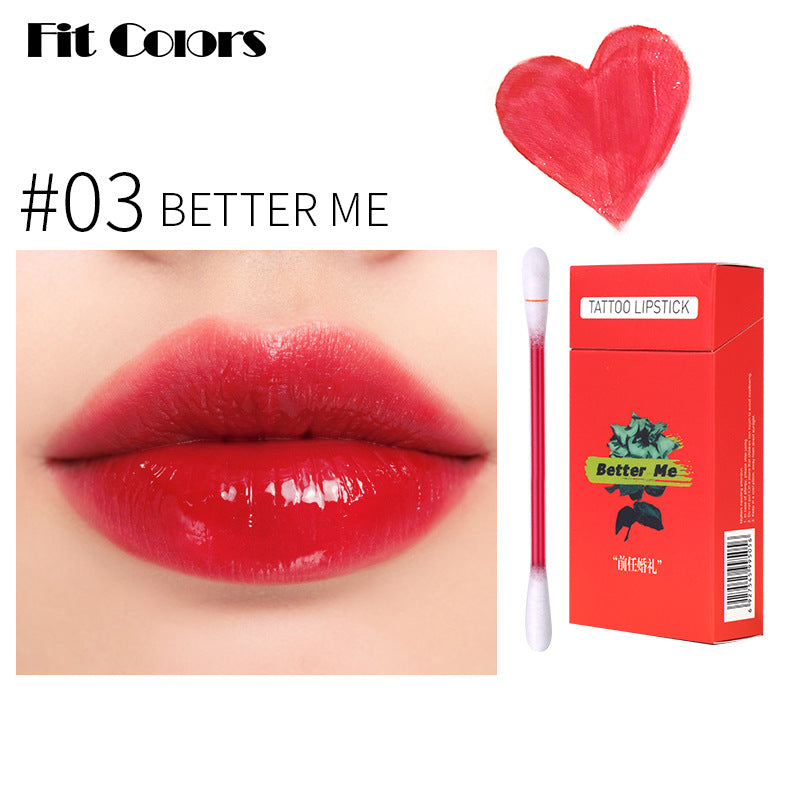 Cigarette Case Cotton Swab Lip Glaze Dyed Lip Liquid Disposable Non-Stick Cup Liquid Lipstick - V.I.P Digital Presence