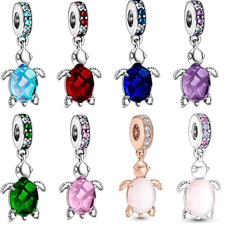 Summer series turtle bead loose bead pendant DIY bracelet accessories - V.I.P Digital Presence