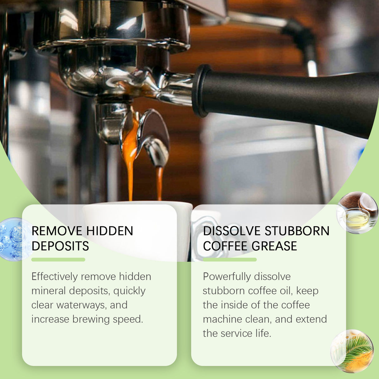 Coffee Machine Cleaner Removes Coffee Deposits Coffee Oil Stains Clean And Maintain Equipment - V.I.P Digital Presence