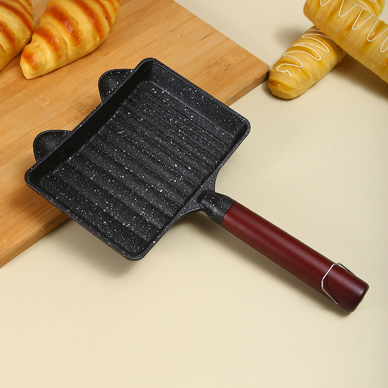 Aluminum Sanming Pan Round Double-sided Pattern Waffle Mold Home Breakfast Pancake Tool - V.I.P Digital Presence