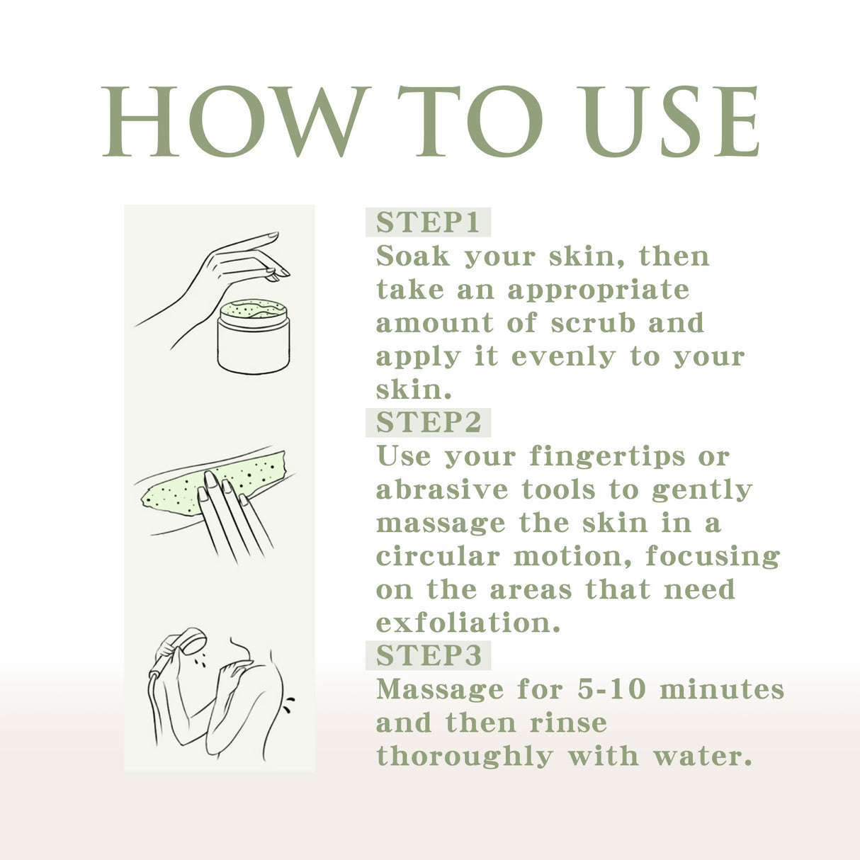 Avocado Ice Cream Scrub, Full Body Cleanse Exfoliating Dead Skin Shower Refresh Body Scrub - V.I.P Digital Presence