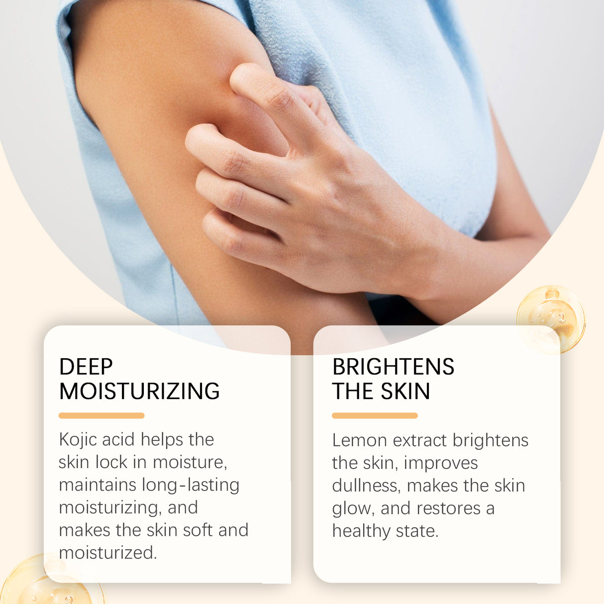 Lemon Turmeric Acid Soap Cold Wash Bath Gentle Cleansing Skin Care Facial Body Universal