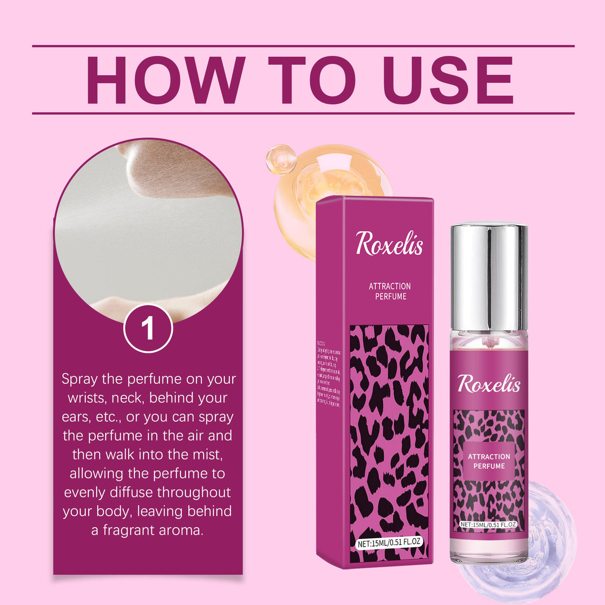 Charming Charm Perfume Lasting Fragrance Natural Fresh Exudes Temperament Dating Elegant Cologne Convenient Spray - V.I.P Digital Presence