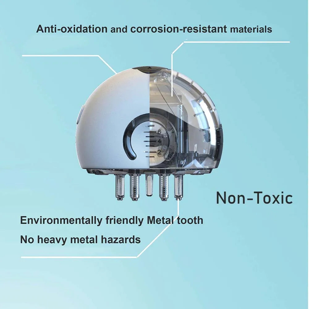 Led Scalp Applicator Hair Growth Liquid Comb Hair Care Treatment Mini Essential Oil Guiding Scalp Massager Brush Men Women - V.I.P Digital Presence