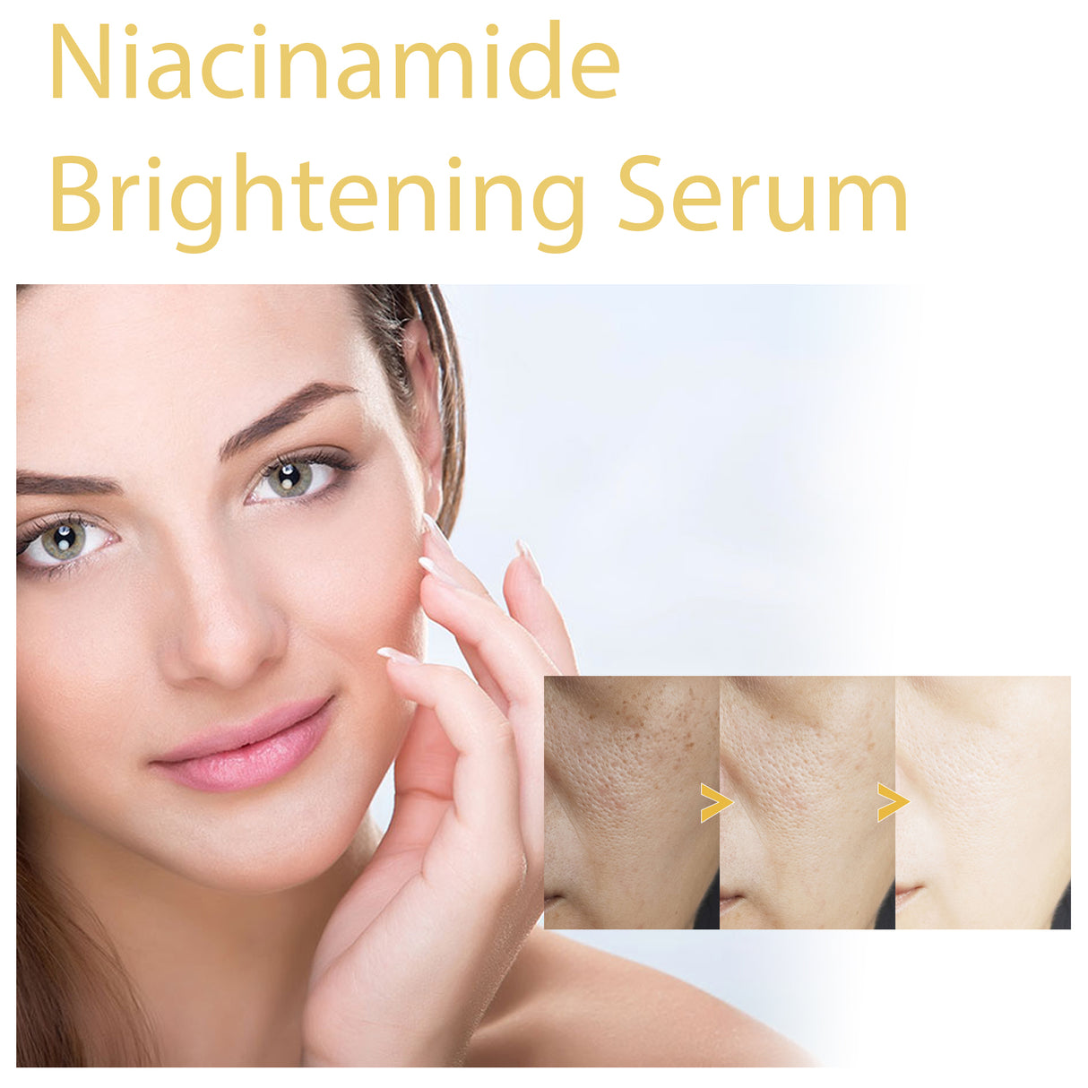 HOYGI Niacinamide Brightening Serum, Lightening Spots And Fine Lines Brightening Skin Hydrating Moisturizing Facial Treatment - V.I.P Digital Presence