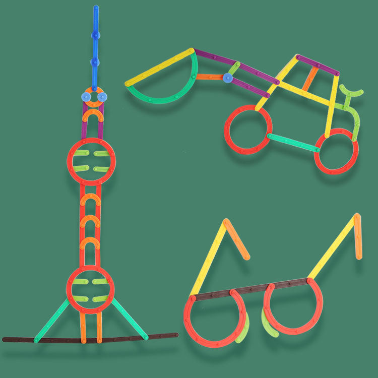 Children's puzzle puzzle puzzle DIY versatile and creative building block set puzzle toys