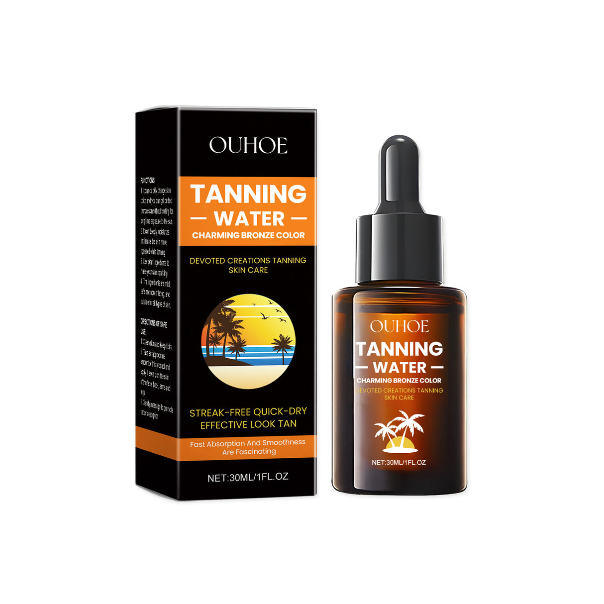 Black Essence, Summer Outdoor Body Care Natural And Even Skin Tanning Moisturizing Essence - V.I.P Digital Presence