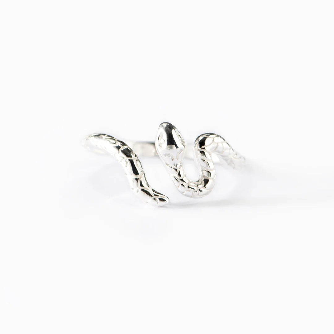 925 Sterling Silver Snake Ring - V.I.P Digital Presence