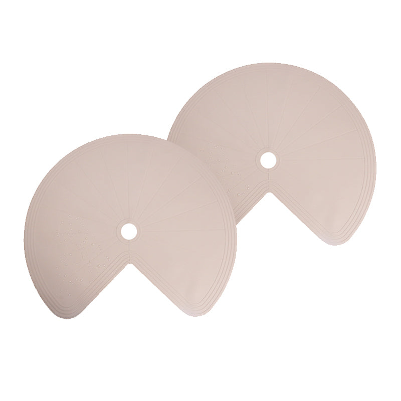 Lazy Susan Shelf Liner: Silicone, for Dual Tier Pie Cut Organizer, Non-Slip & Thermal Protection .2pcs - V.I.P Digital Presence