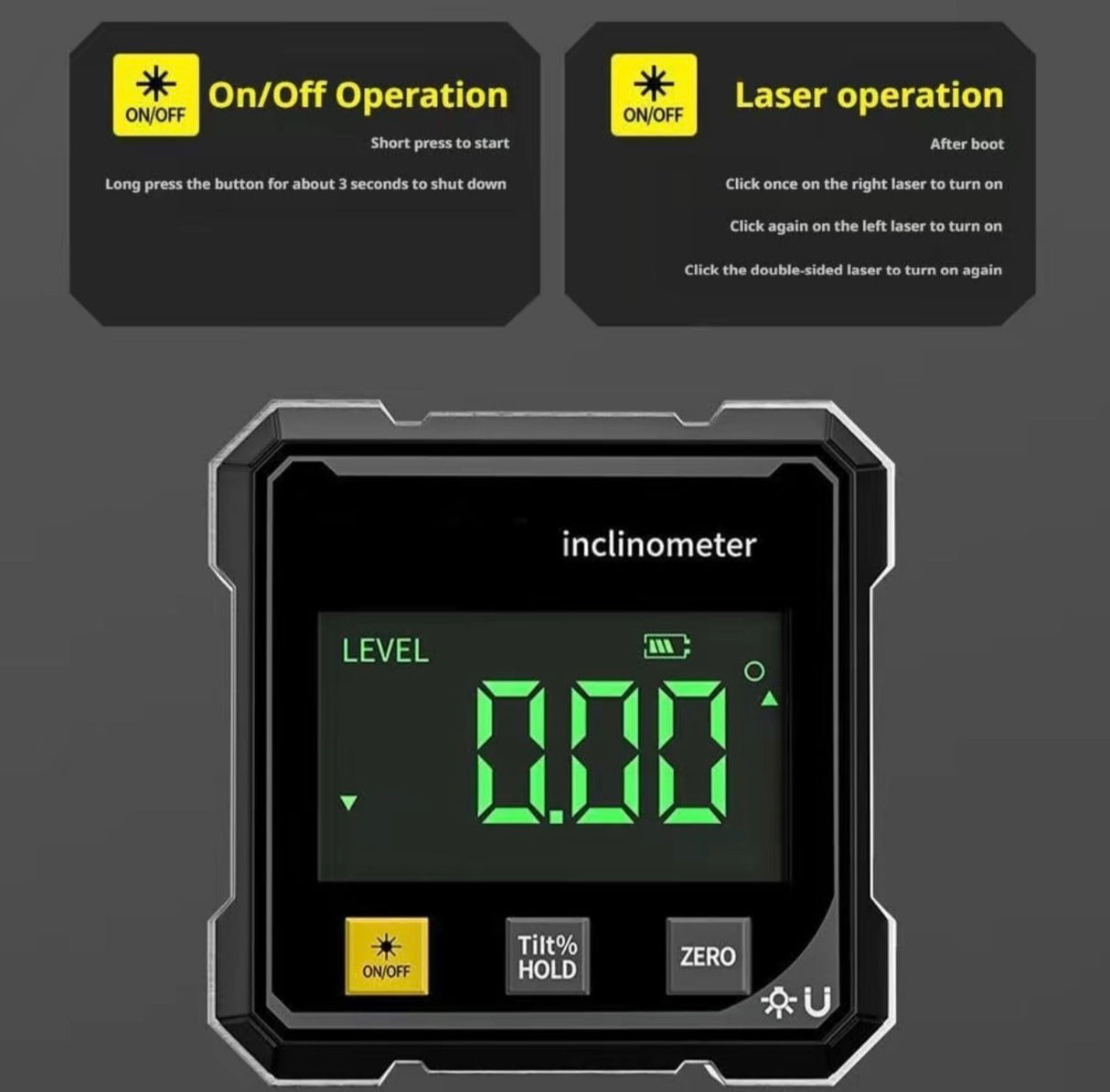 PrecisionBeam Angle Meter