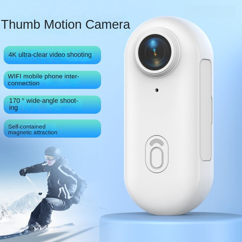 Thumb Bike Camera Magnetic Back Clip Sports Camera Thumb Recorder Pet - V.I.P Digital Presence