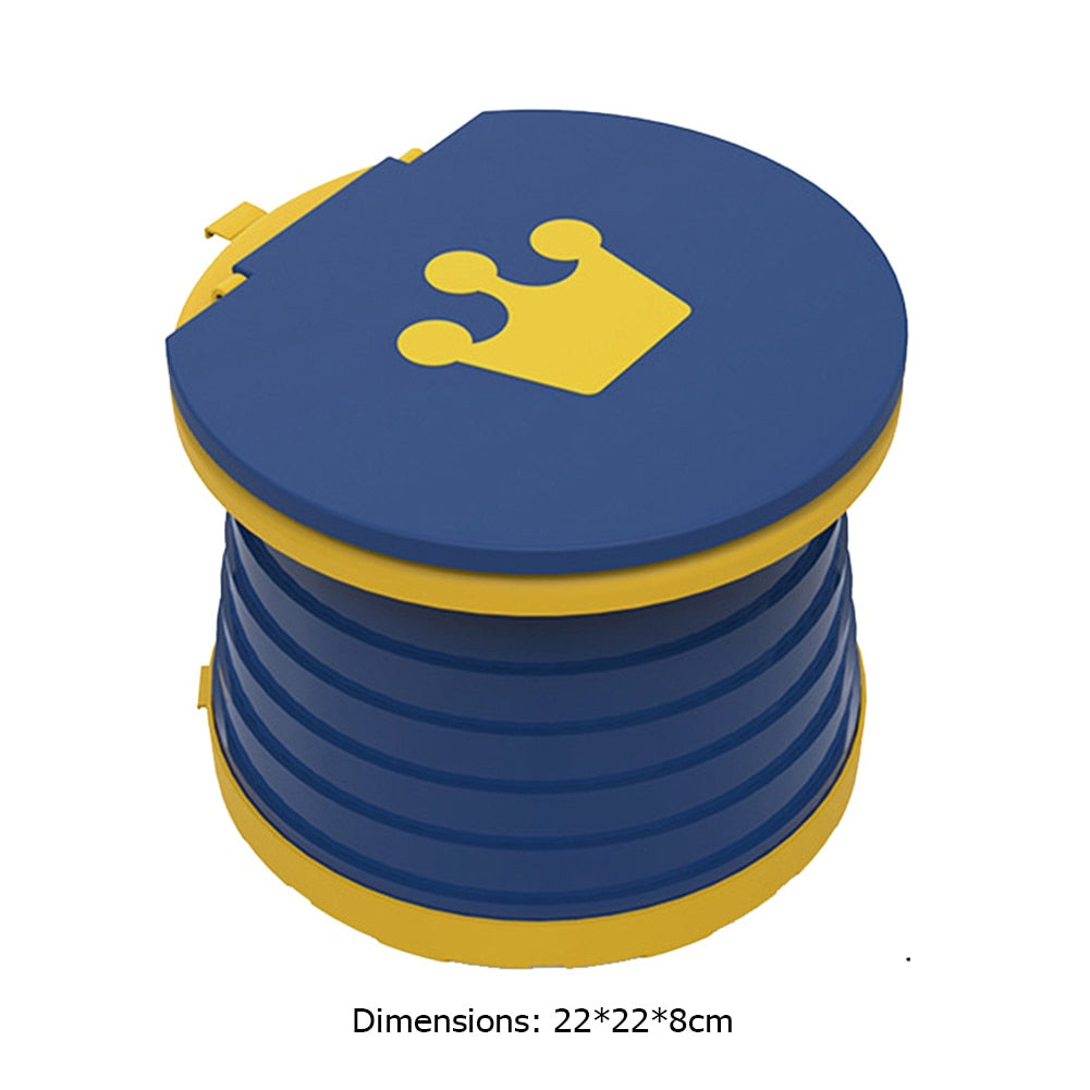 Lightweight Kid Toilet Potty Toilet Seat Children Travel Potty Training Seats Adjustable Cleanable Folding Pots