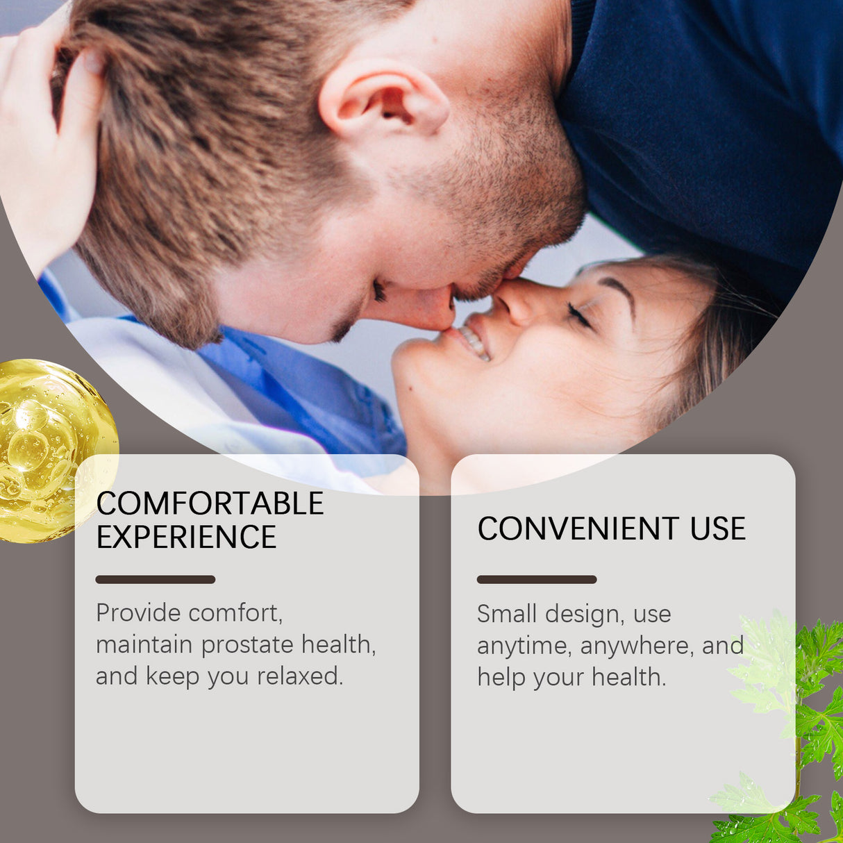 Men's Treatment Spray Men's Daily Exercise Body Relief Discomfort Mild Ingredient Comfort Spray - V.I.P Digital Presence