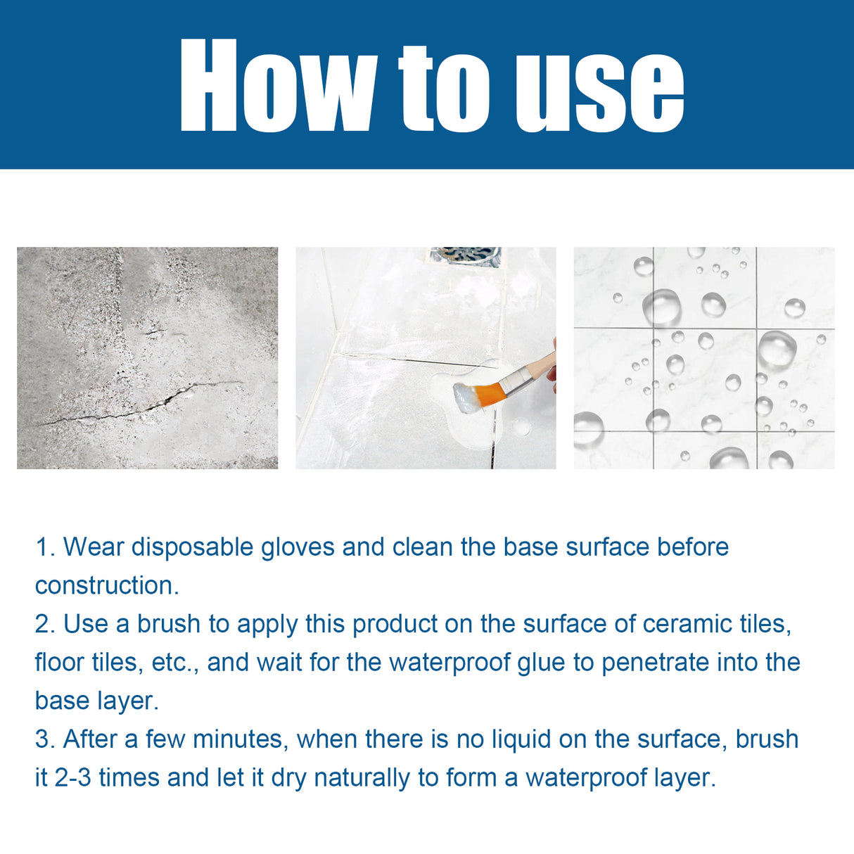 Sealant Waterproof Sealant, Multi-Functional Ceramic Tile Sealant For Bathroom Plumbing Glass Door And Window Leak Repair - V.I.P Digital Presence