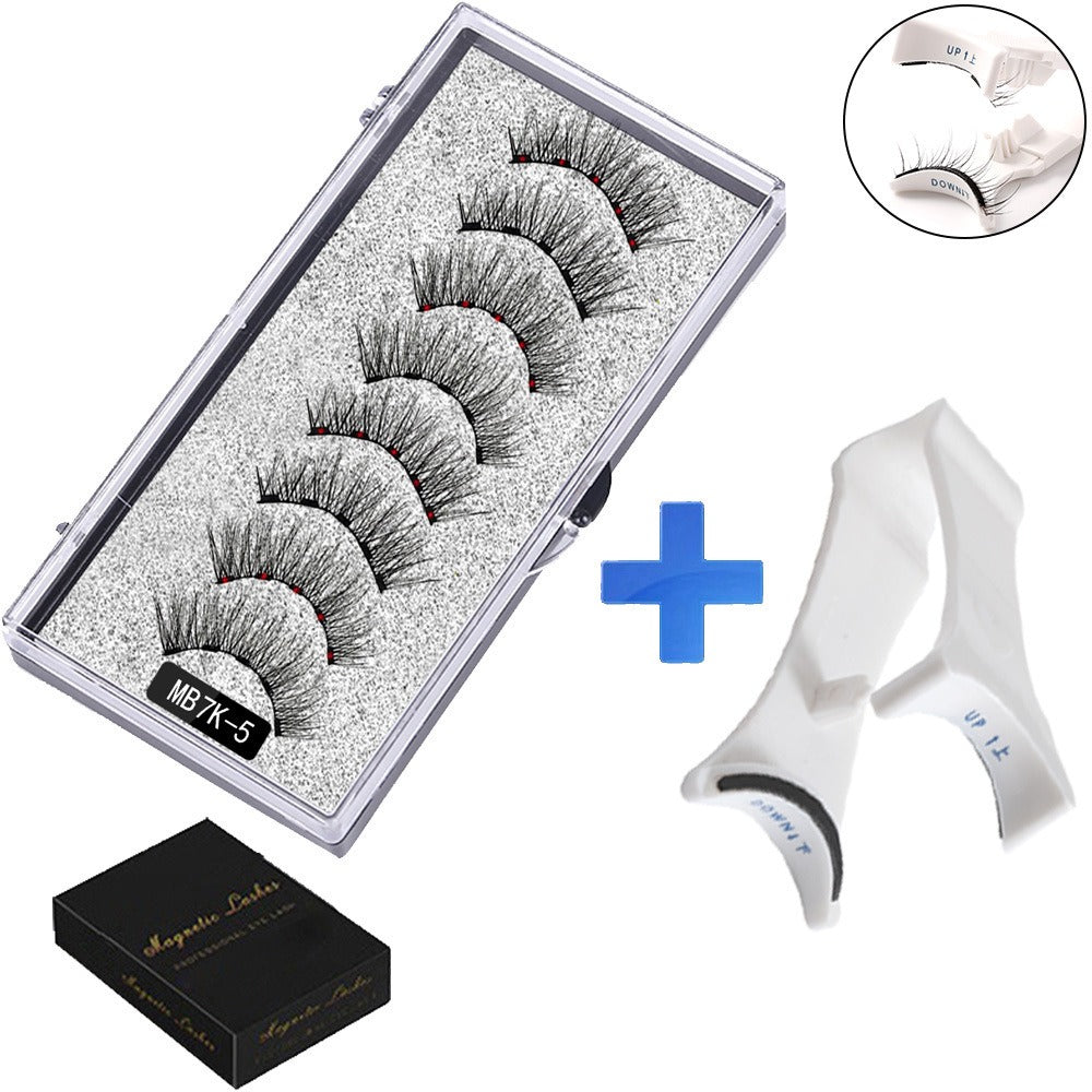 Five magnetic adhesive free magnetic eyelash clamp set for European and American thick magnetic eyelashes - V.I.P Digital Presence