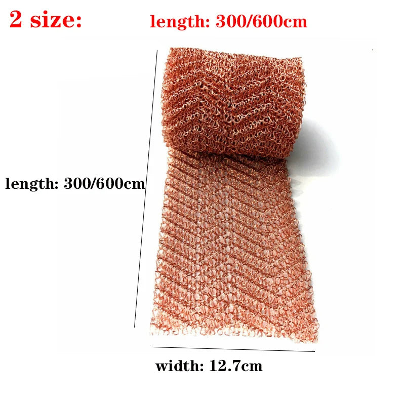 1Pcs 3m/6m Copper Wire Mesh House Copper Electromagnetic Wave Shielding Network Signal Shielding Network Radiation Protection - V.I.P Digital Presence
