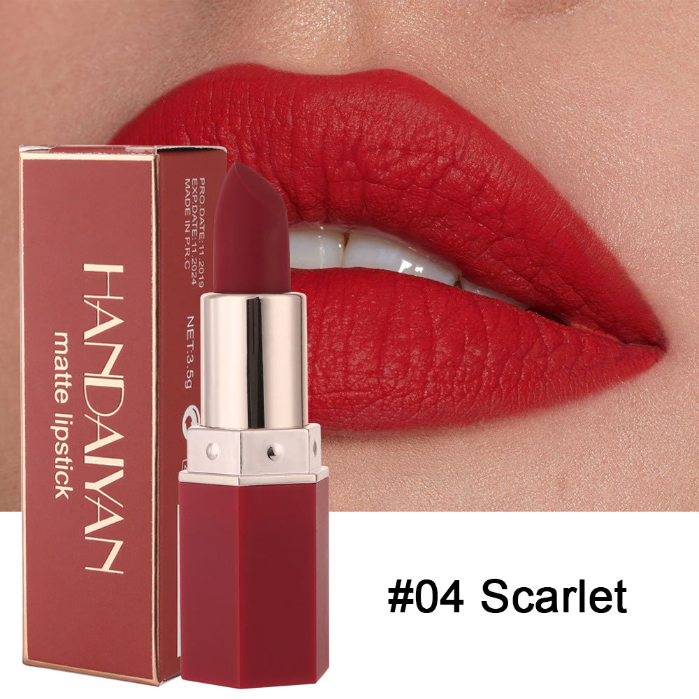 HANDAIYAN Matte Long Lasting Lipstick Lipstick Long Lasting Makeup Multi Color Lipsticks Look Good And Show Temperament - V.I.P Digital Presence