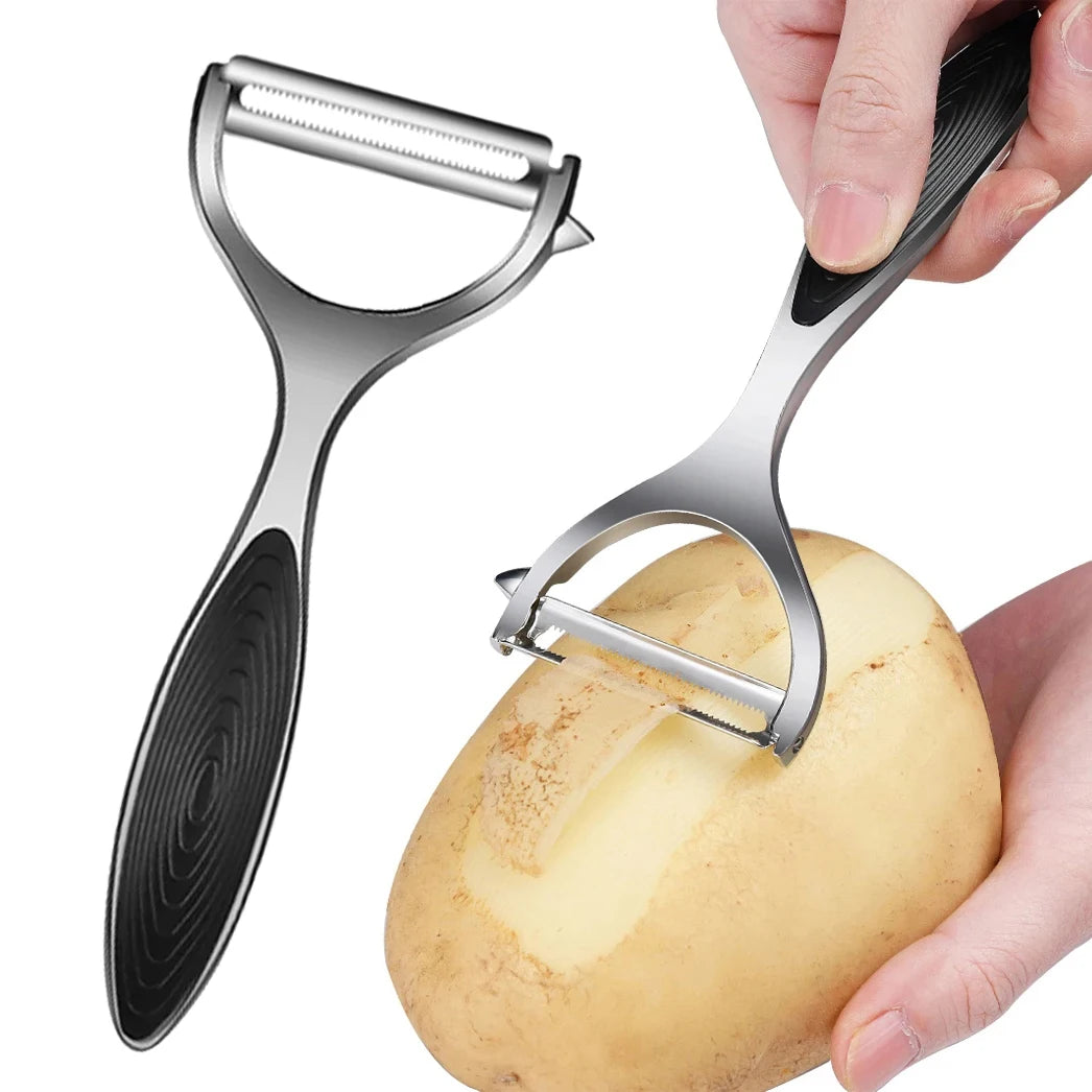 Stainless Steel Potato Peeler Vegetable Peeler Multi-function Carrot Grater Fruit Tools Kitchen Accessories cuisine pelador - V.I.P Digital Presence