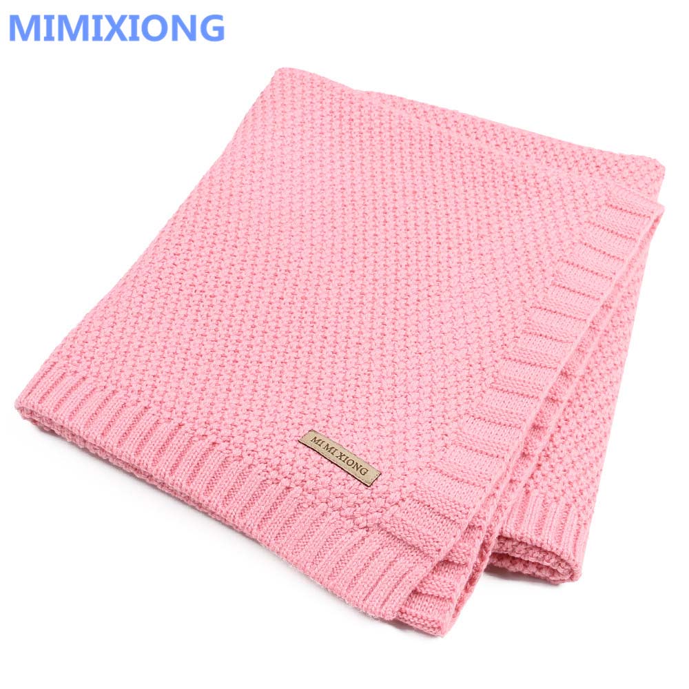 Baby Blanket Knitted Newborn Swaddle Wrap Blankets Super Soft Toddler Infant Bedding Quilt - V.I.P Digital Presence
