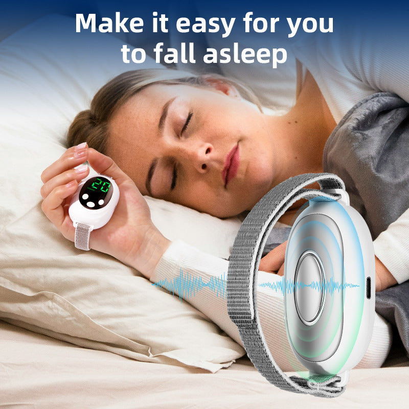 Portable Pulse Sleep Aid Relieves Insomnia Helps Fall Asleep Fast Handheld Sleeper - V.I.P Digital Presence