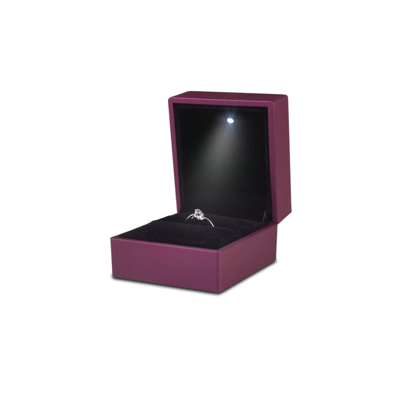 " Elegant LED Light Ring Box: Perfect for Engagement & Wedding Gifts - Keep Your Jewelry Safe & Secure! & Secure!" - V.I.P Digital Presence