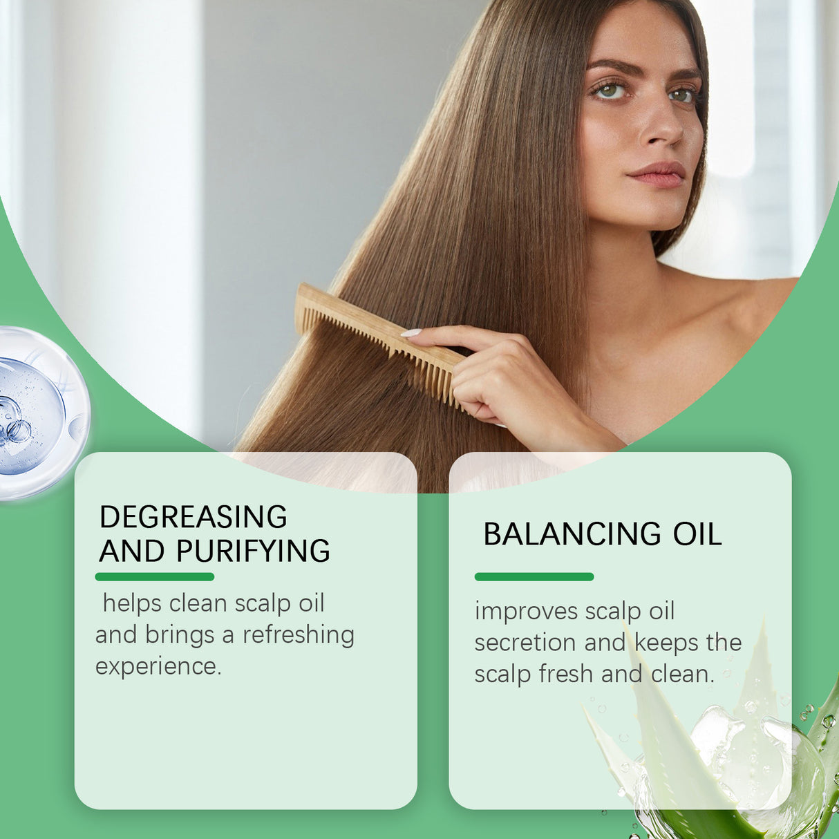 Control Oily Scalp Care Shampoo Moisturizing Repair Nourishing Dry Hair Smooth Shampoo - V.I.P Digital Presence