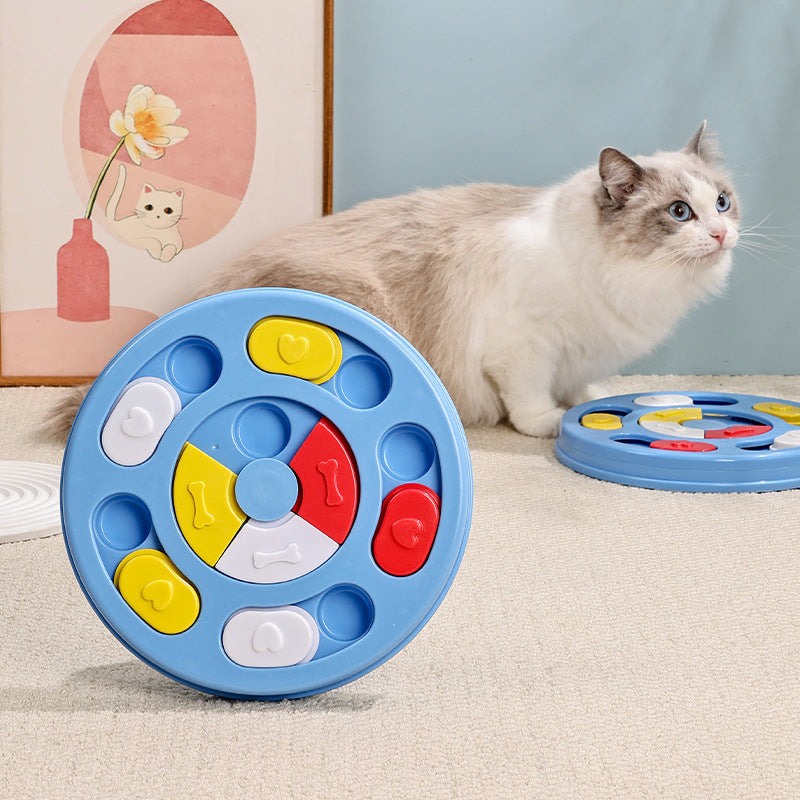 Interactive Slow Feeder Dog Bowl - Puzzle Toy for Pets - V.I.P Digital Presence