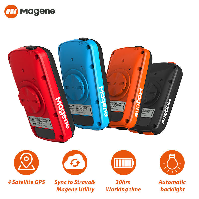 Magene McKim C406 Bicycle GPS Computer Bike Computer Speed Odometer ANT+ - V.I.P Digital Presence