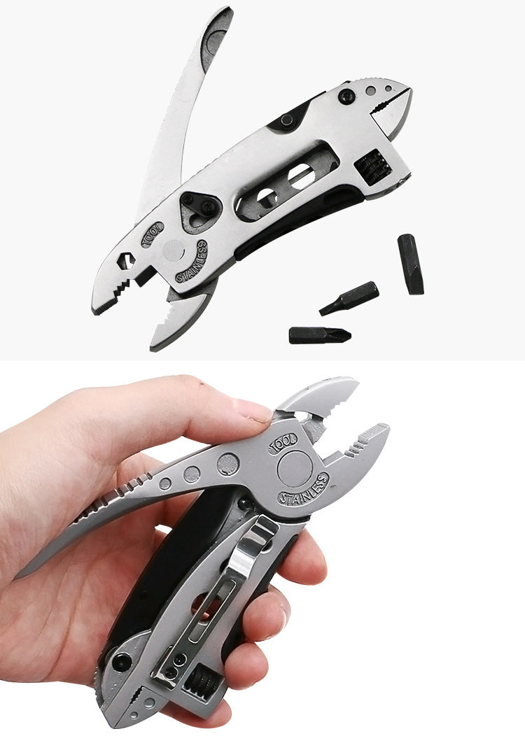 Outdoor camping regular pliers, multi-purpose tool pliers, outdoor wrench tool combination - V.I.P Digital Presence