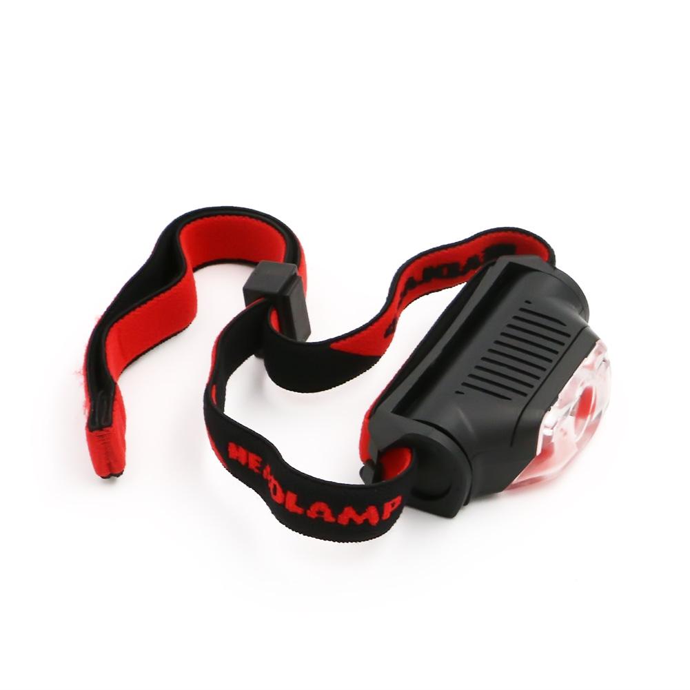 Professional 4 Modes Waterproof XPE White+2*LED Red Headlamp Mini Headlight Flashlight Outdoor