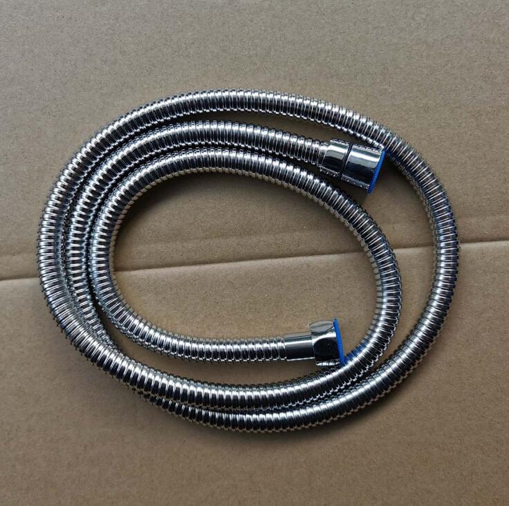 1.5m Stainless Steel Hose Bathroom Shower Head Hose Washer Non-rusting Water Flexible Shower Pipe Household Bathroom Accessories - V.I.P Digital Presence